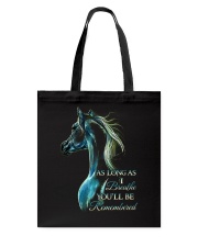 You Will Be Remembered Tote Bag thumbnail