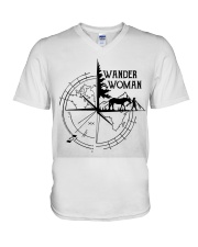 Wander Woman V-Neck T-Shirt tile
