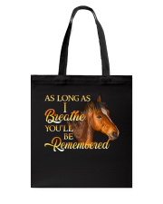 You Will Be Remembered Tote Bag thumbnail