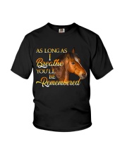 You Will Be Remembered Youth T-Shirt thumbnail