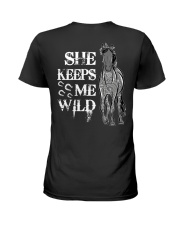 She Keeps Me Wild Ladies T-Shirt thumbnail