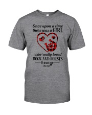 Dogs And Horses Classic T-Shirt front