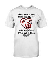 Dogs And Horses Premium Fit Mens Tee tile