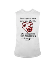 Dogs And Horses Sleeveless Tee tile
