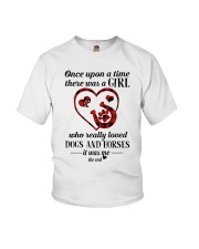 Dogs And Horses Youth T-Shirt tile
