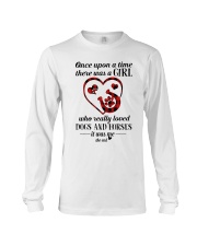 Dogs And Horses Long Sleeve Tee tile