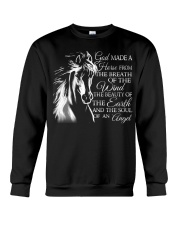 God Made A Horse Crewneck Sweatshirt thumbnail
