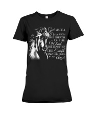 God Made A Horse Premium Fit Ladies Tee thumbnail
