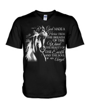 God Made A Horse V-Neck T-Shirt thumbnail