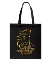 The Sound Of Hoofbeats Tote Bag tile