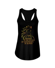 The Sound Of Hoofbeats Ladies Flowy Tank tile