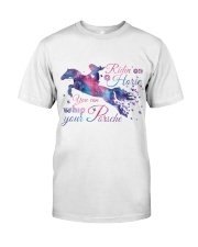 Riding On A Horse Premium Fit Mens Tee tile