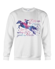 Riding On A Horse Crewneck Sweatshirt tile