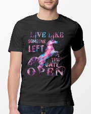 Live Like Someone Classic T-Shirt lifestyle-mens-crewneck-front-13