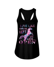 Live Like Someone Ladies Flowy Tank thumbnail