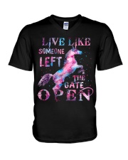 Live Like Someone V-Neck T-Shirt thumbnail
