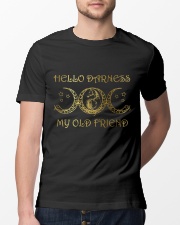Hello Darkness My Old Friend Classic T-Shirt lifestyle-mens-crewneck-front-13