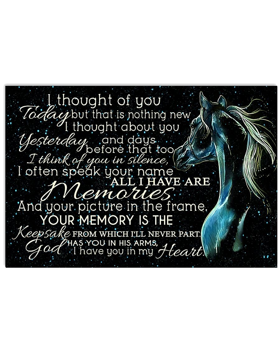 I Thought Of You 17x11 Poster