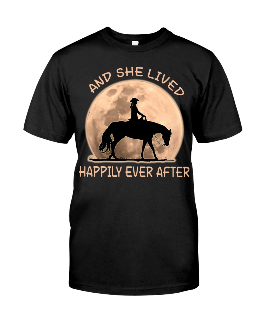 She Lived Happily Classic T-Shirt