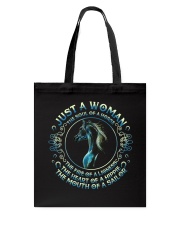 Just A Woman Tote Bag thumbnail