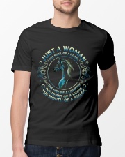 Just A Woman Classic T-Shirt lifestyle-mens-crewneck-front-13