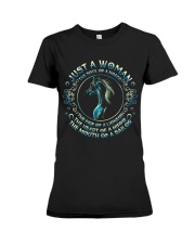 Just A Woman Premium Fit Ladies Tee thumbnail
