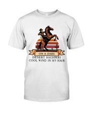 On A Dark Desert Highway Classic T-Shirt tile