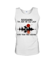 An Old Lady Unisex Tank tile