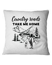Country Roads Square Pillowcase tile