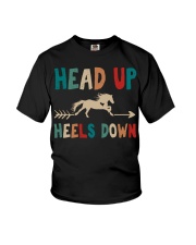Head Up Heels Down Youth T-Shirt thumbnail
