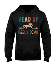 Head Up Heels Down Hooded Sweatshirt thumbnail