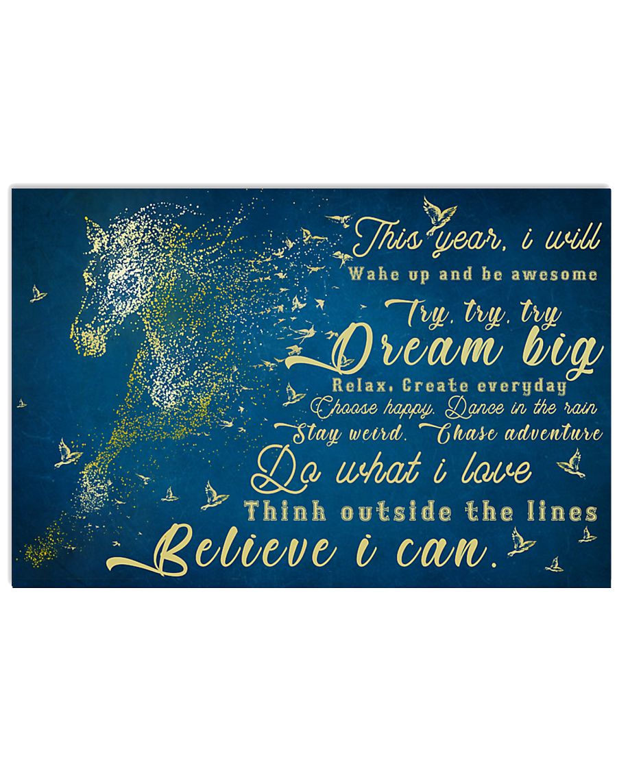 Believe I Can 17x11 Poster