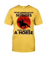 Who Can Ride A Horse Classic T-Shirt front