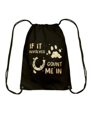 Count Me In Drawstring Bag thumbnail