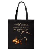 The Lord Our God Tote Bag tile