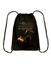 The Lord Our God Drawstring Bag tile