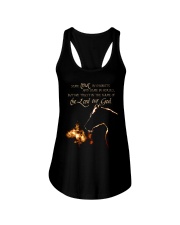 The Lord Our God Ladies Flowy Tank tile