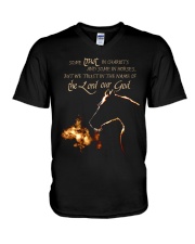 The Lord Our God V-Neck T-Shirt tile
