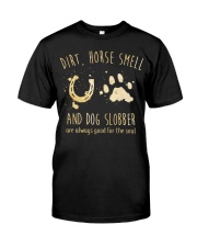 Dirt Horse Smell Classic T-Shirt front