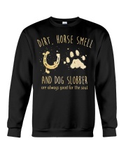 Dirt Horse Smell Crewneck Sweatshirt thumbnail