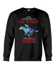 Never Underestimate Crewneck Sweatshirt tile