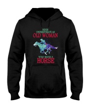 Never Underestimate Hooded Sweatshirt tile