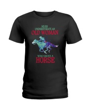 Never Underestimate Ladies T-Shirt tile