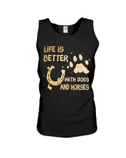 Life Is Better Unisex Tank thumbnail