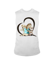 Dogs And Horses Sleeveless Tee tile