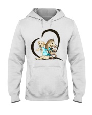Dogs And Horses Hooded Sweatshirt tile