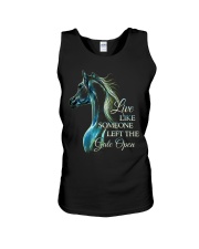Live Like Someone Unisex Tank tile
