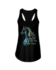 Live Like Someone Ladies Flowy Tank tile