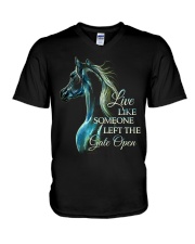 Live Like Someone V-Neck T-Shirt tile