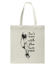 Do Not Mess With The Boss Mare Tote Bag tile